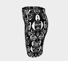 Load image into Gallery viewer, 7 FACES OF CURSE BLACK SKIRT